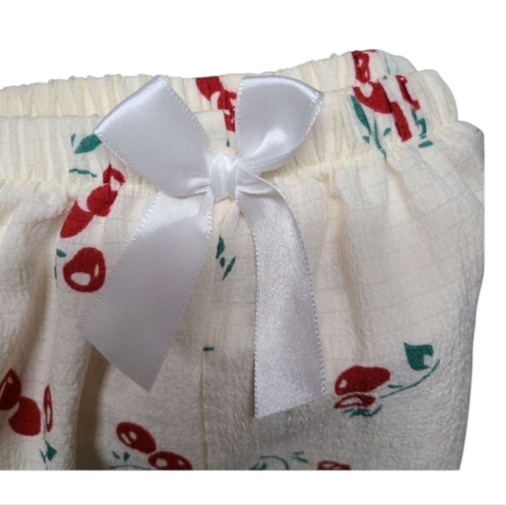 Cherry Print Women's Pajama Set Large NWOT - Picture 5 of 7